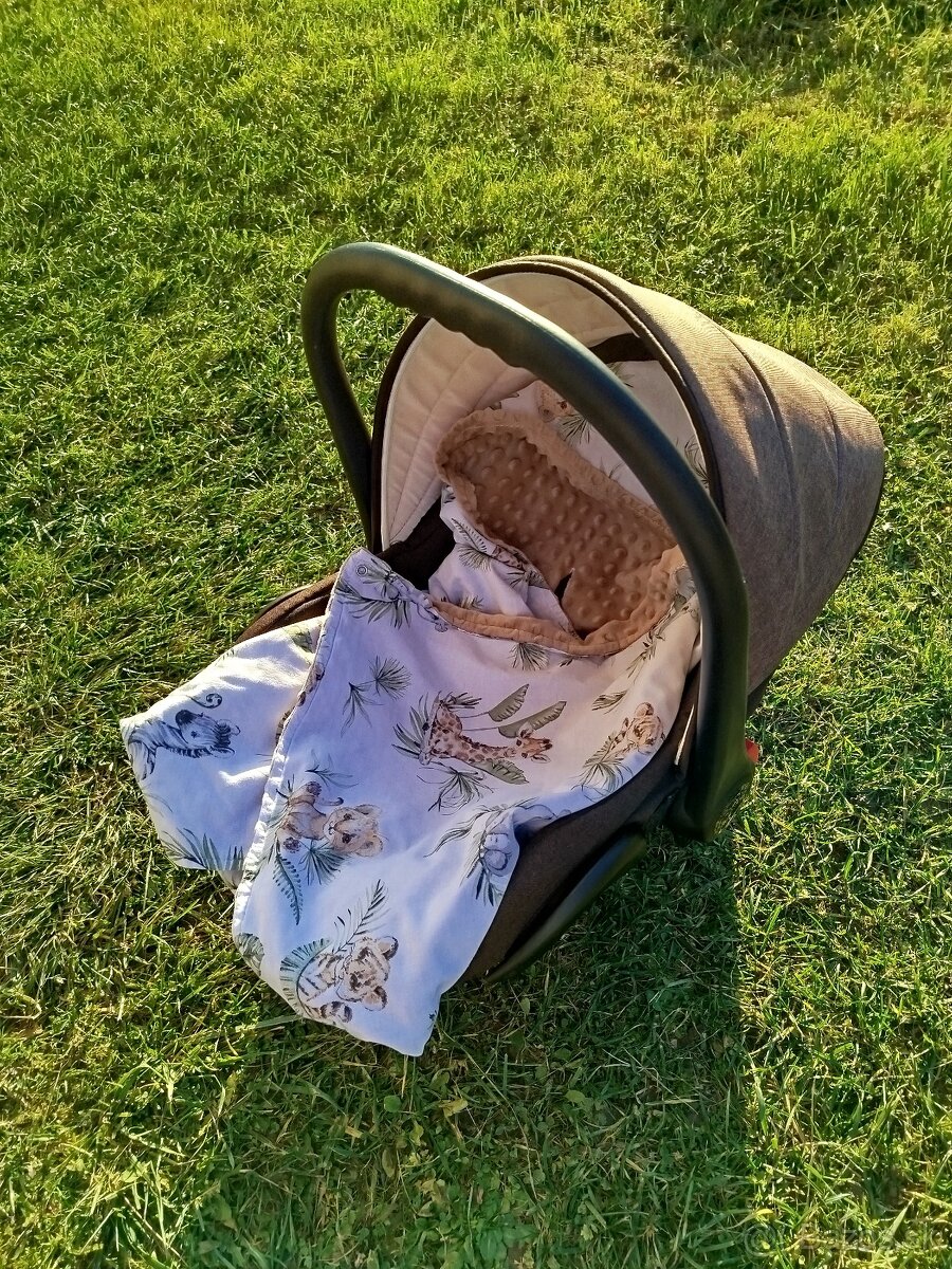 Hnedý kočiar 3-kombinácia - 9