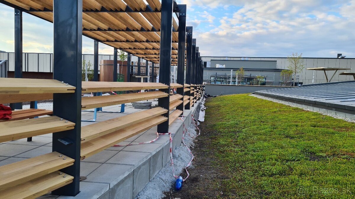 Agátová terasová doska - 9