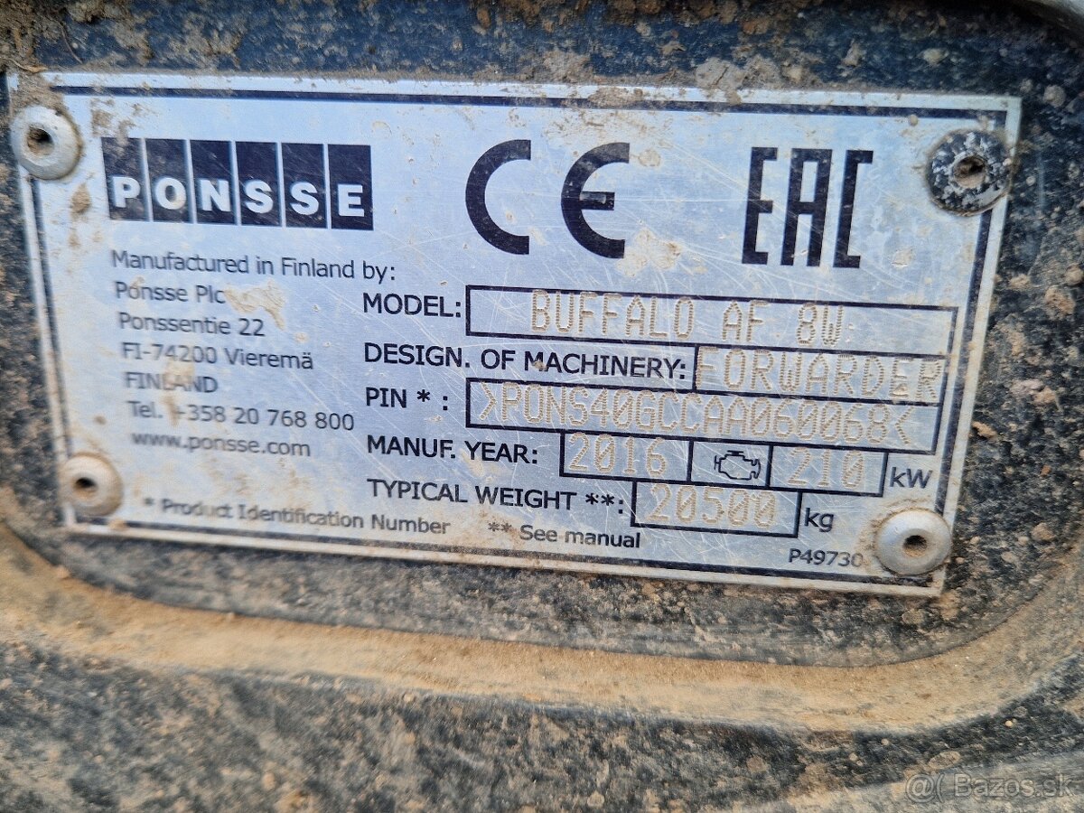 Ponsse Bufallo AF - 9