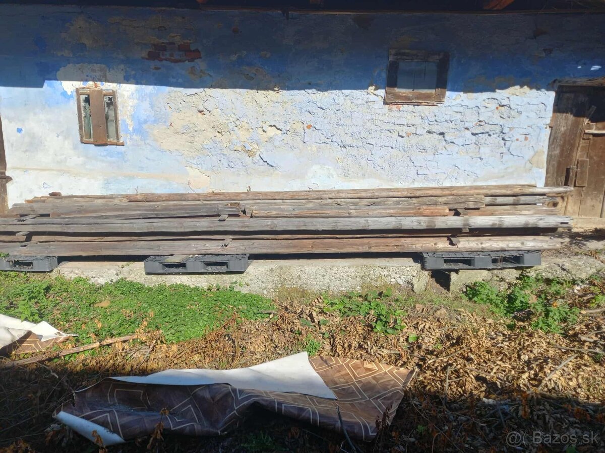 Drevo zo starého.krovu - 9