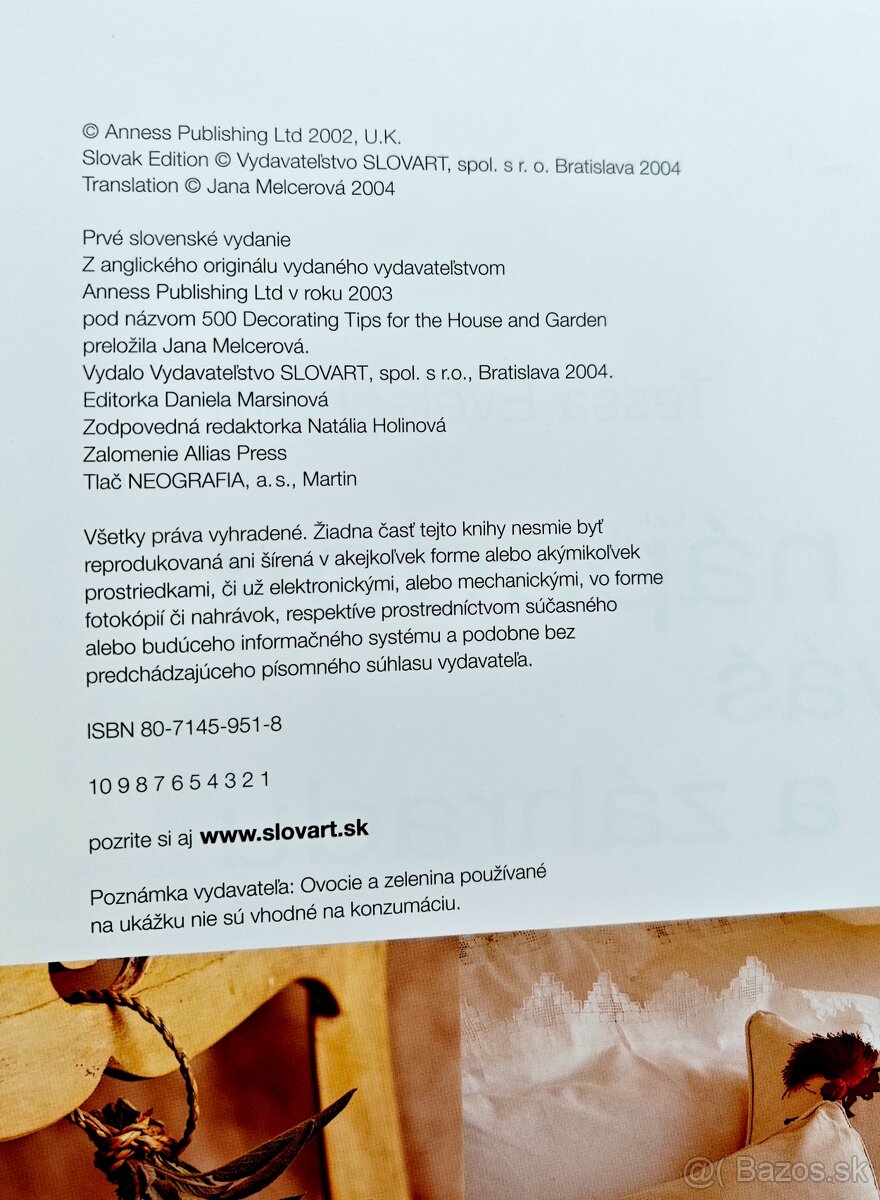Tessa Eveleghová: 500 NÁPADOV PRE VÁŠ DOM A ZÁHRADU - 9