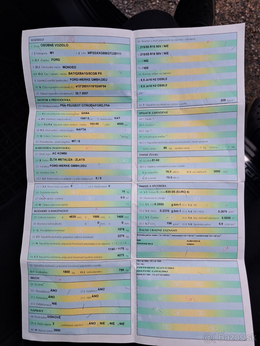 Ford Mondeo 2.0 tdci 103kw Combi - 9