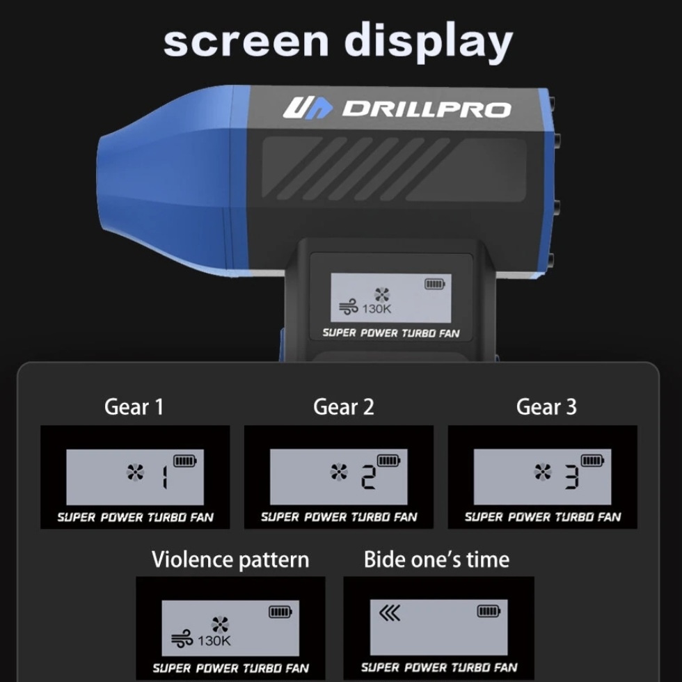 Vynikajúci Turbo Fan Drillpro až 130000 ot. + Vysávací Modul - 9