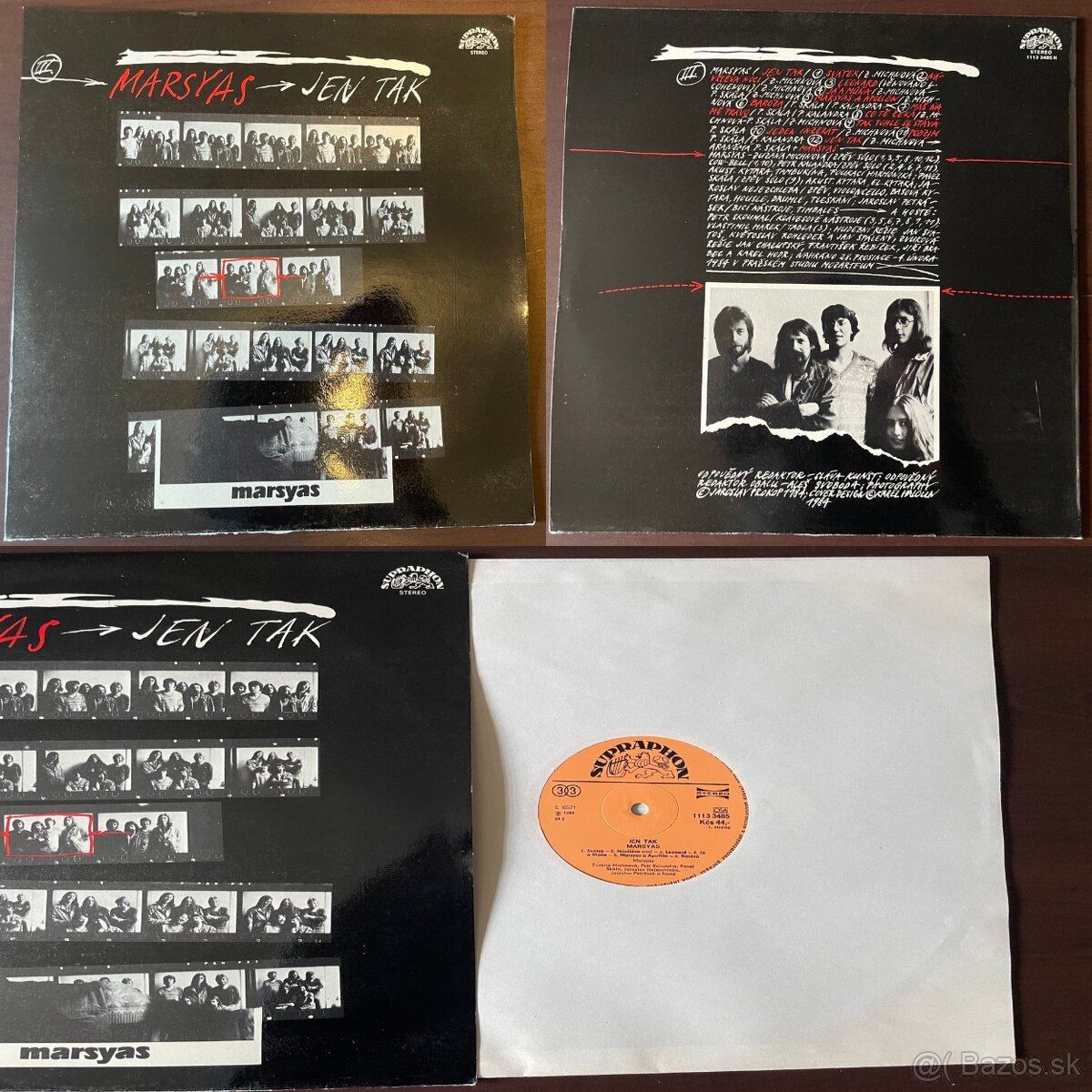 Karel Kryl, Beatles, Marsyas, Blue Effect - LP, Gramodesky - 9