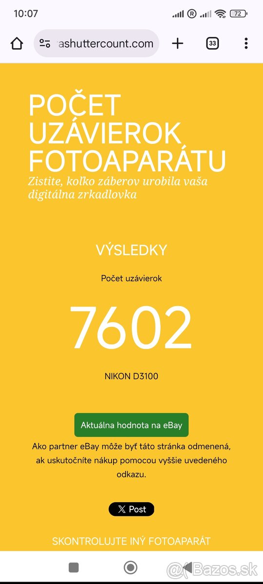 Nikon D3100 + AF-S 55-200mm nafotené 7602 uzávierok - 9