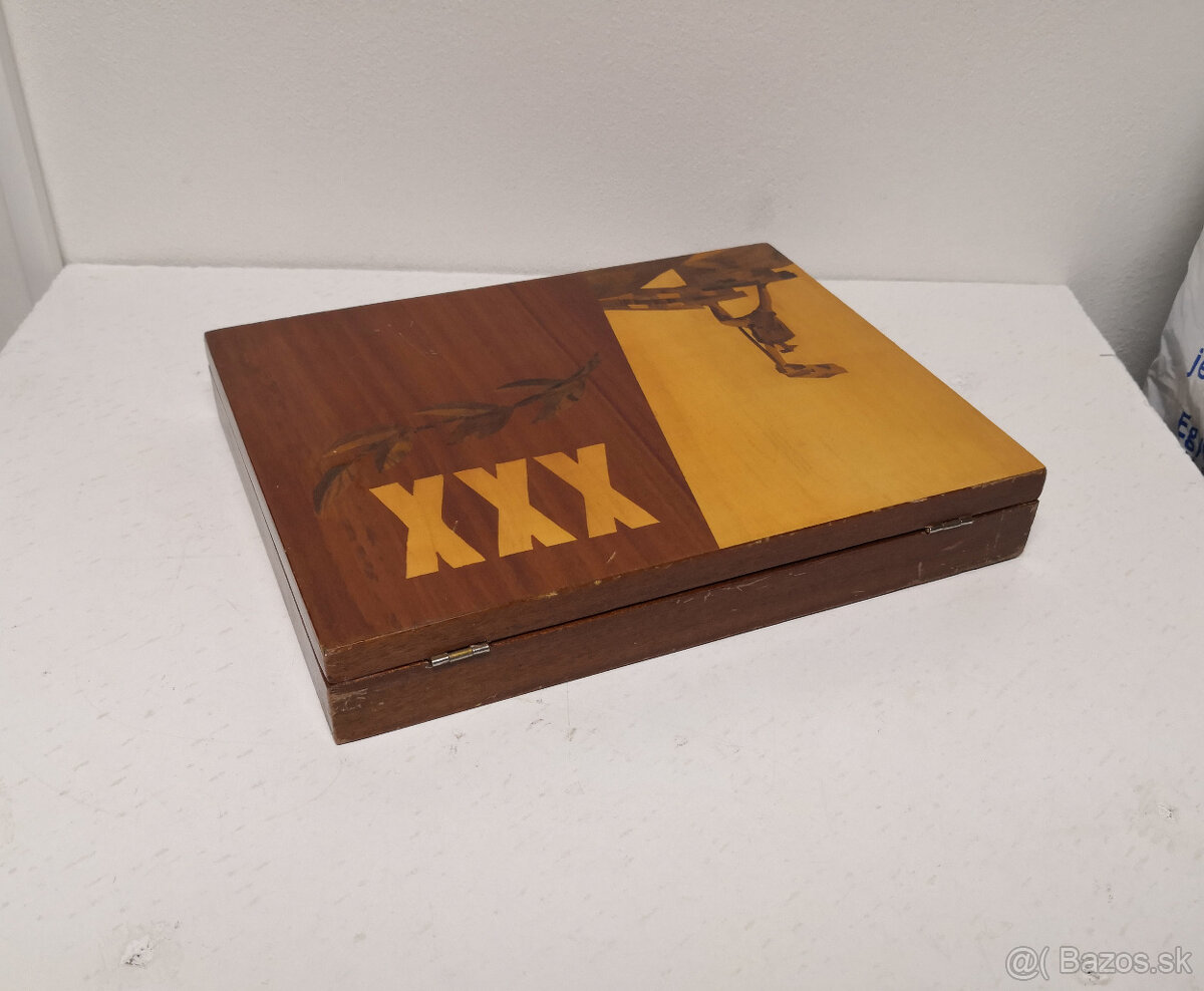 Art Deco uložný box na zberateľské predmety - 9