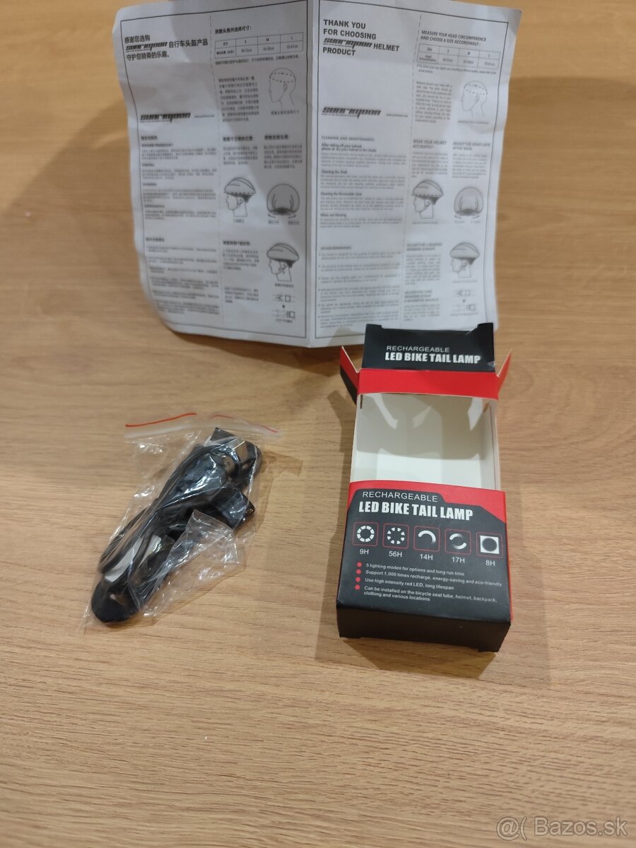 Nová cyklistická prilba veľkosť L - 9