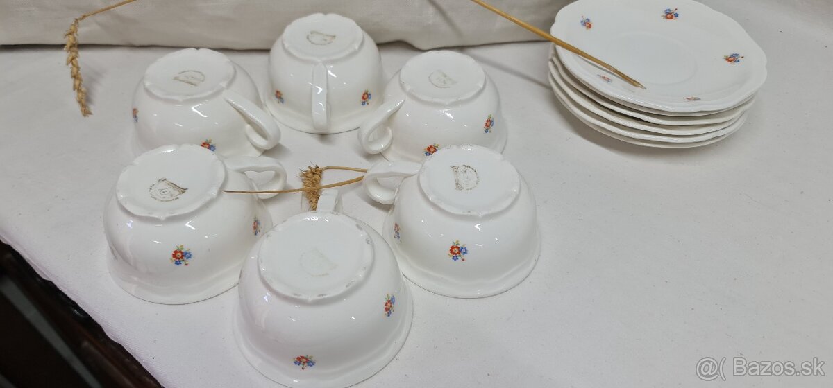 Čajová súprava Ditmar Urbach Czechoslovakia - 9
