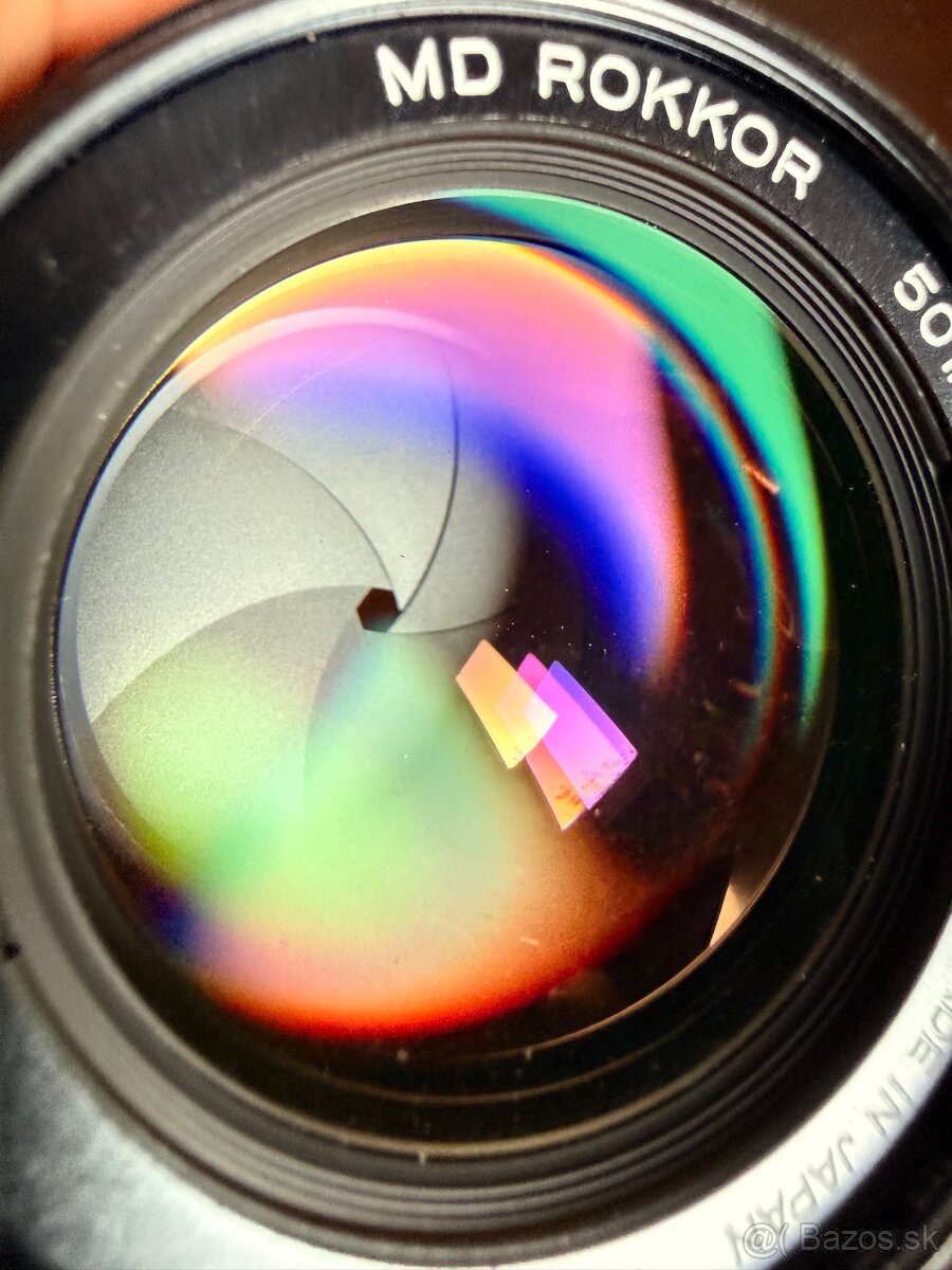 ✅ Minolta MD rokkor 50 mm 1,2 f - 9