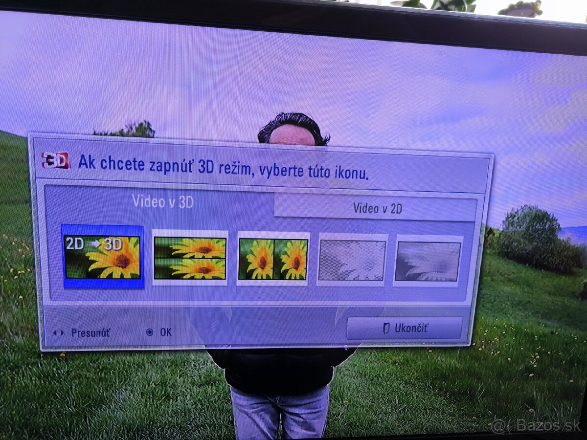LG 3D tv 42LW4500 televízor + anténa - 9