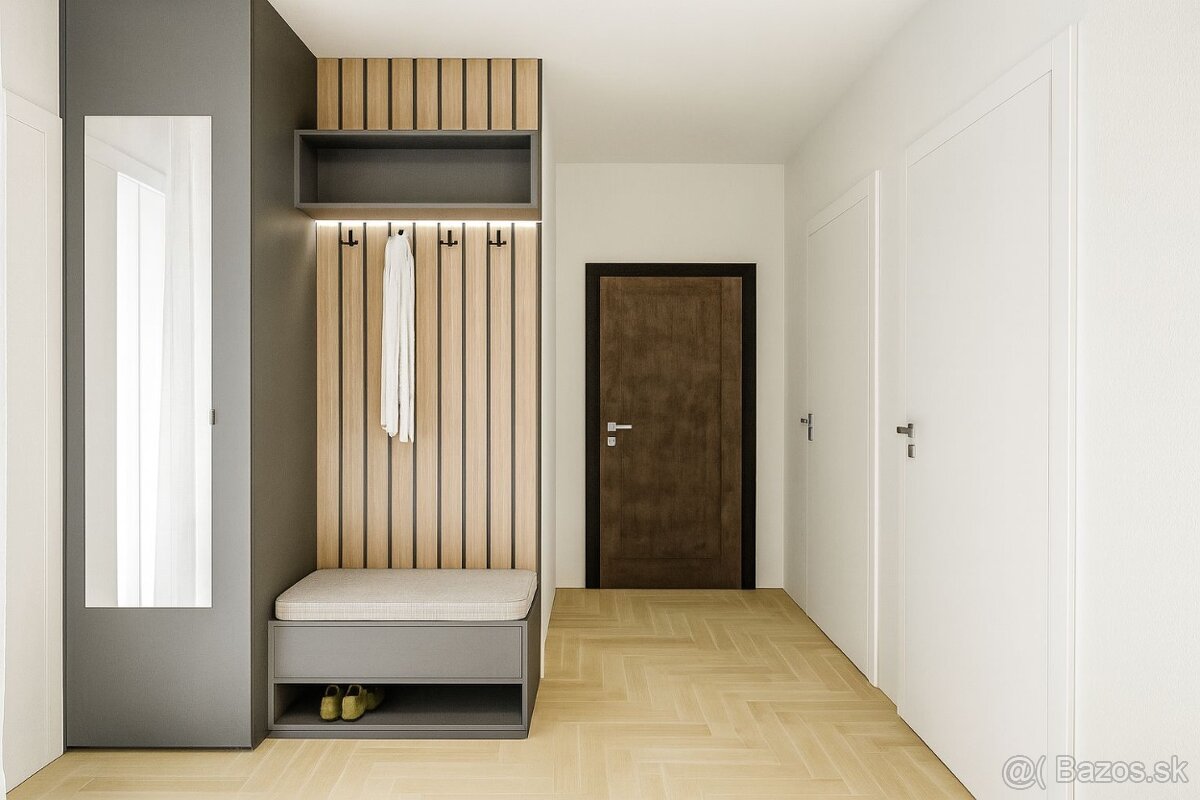 Na predaj zariadený 2+1 izbový byt, Sihoť - Armádna, Trenčín - 9