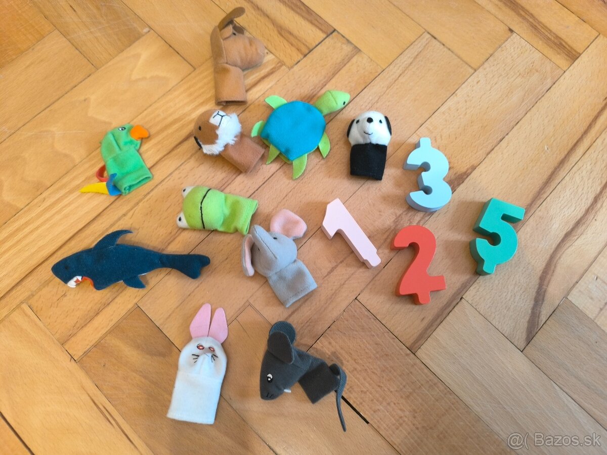 Drevený obchodík/divadlo s príslušenstvom - 9