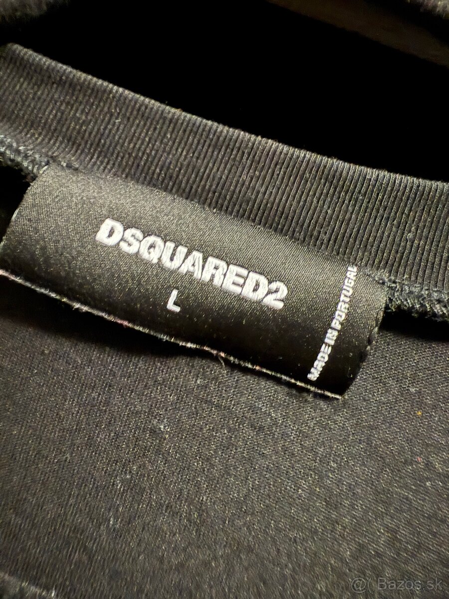 DSQUARED2 ICON, originál tričká , veľkosť L - 9