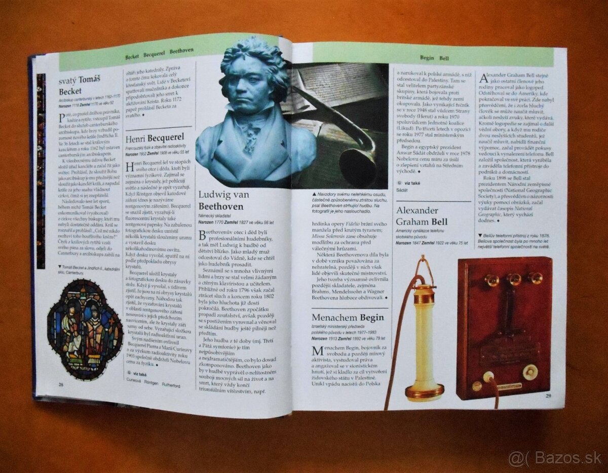 Kniha Slavné osobnosti - 9