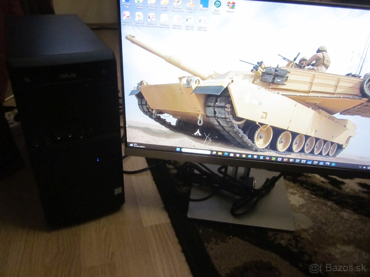 HERNÉ PC i3-8100,16 GB,256GB,500GB,RX-470 8GB - 9