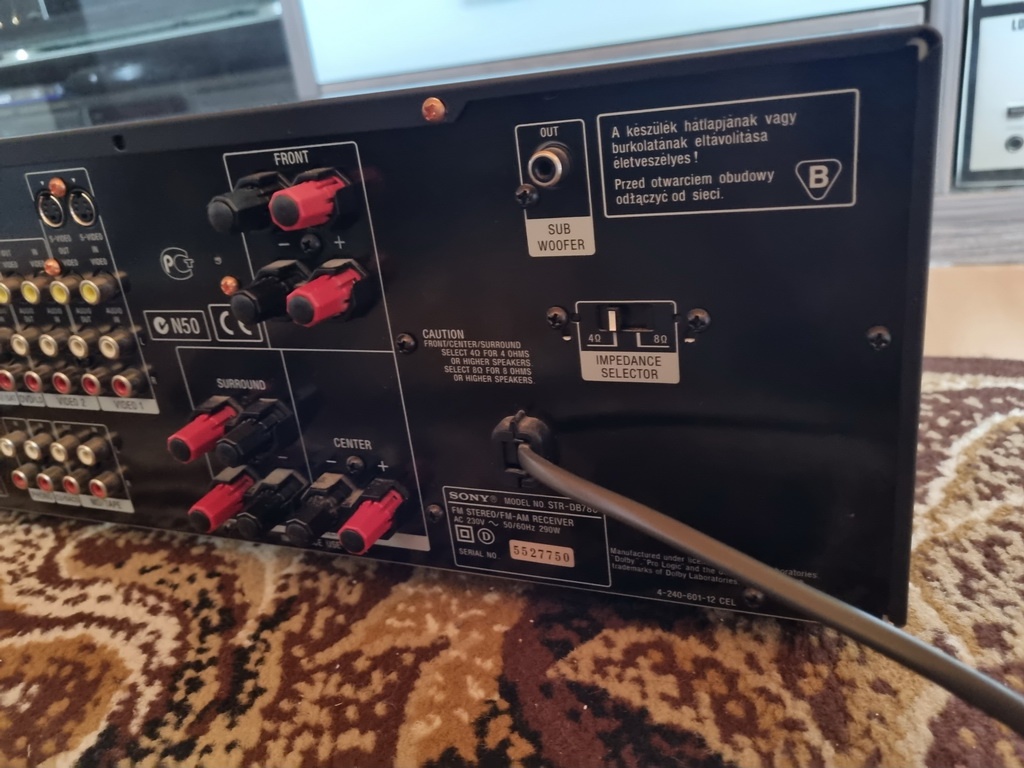 5.1 receiver domáceho kina SONY TOP stav - 9