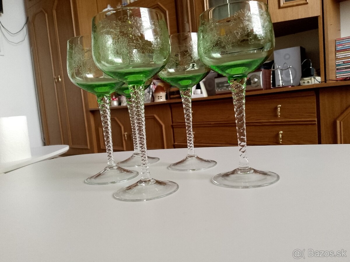 Retro poháre,váza - 9