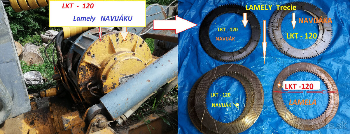 unc200 , UNC 201 , UNK320, LKT 81, ,LKT 120 - 9