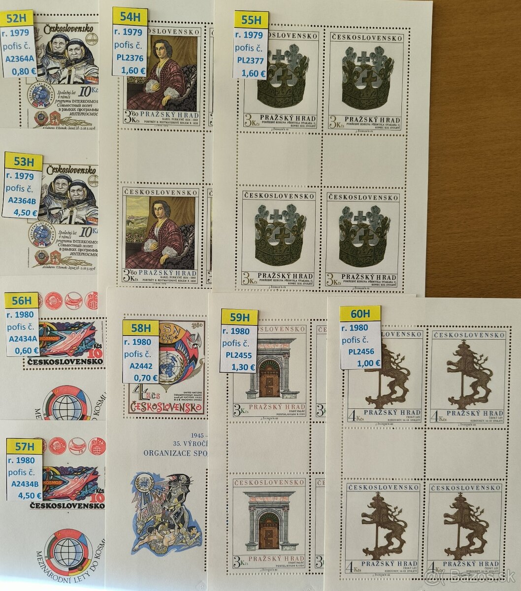 Hárčeky Československo - 1 - 9