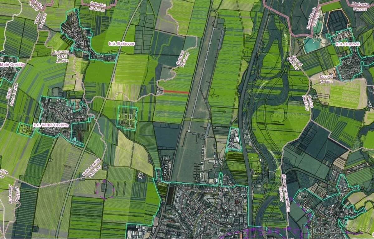 Piešťany – 3.050 m2 ORNÁ PÔDA v podiele 1/1 – Predaj - 9