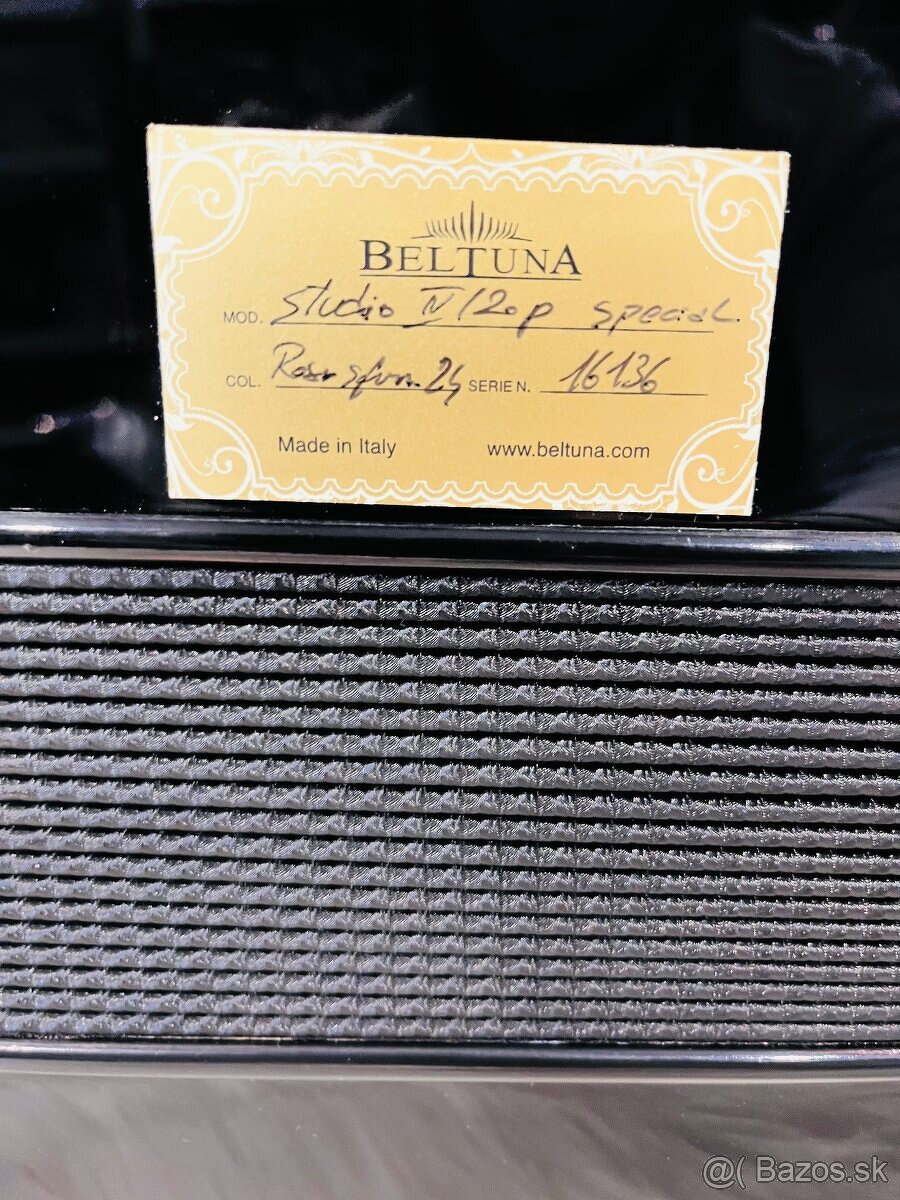 redám nový akordeón BETLUNA IV 120 STUDIO- akordeón pre prof - 9