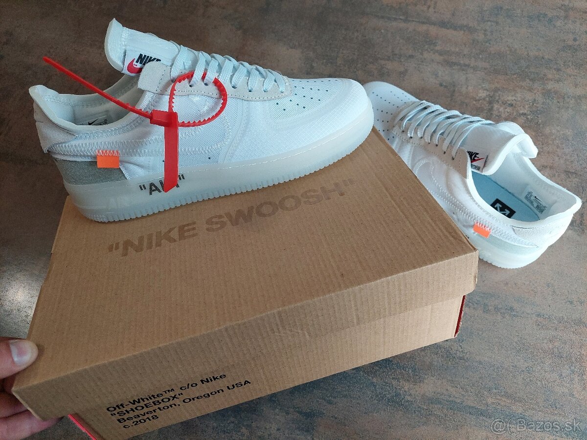 Pánske Nike AF1 Low x Off-White-45(29cm). - 9