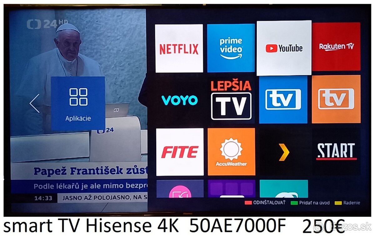 predám veľký Smart televízor LG-Wifi -152cm aj iné - 9