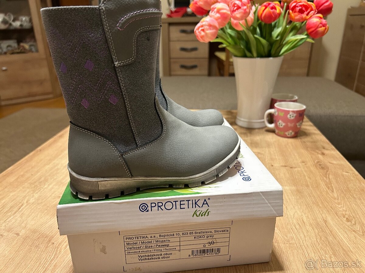 Čižmy kožené Protetika c.30 - 9