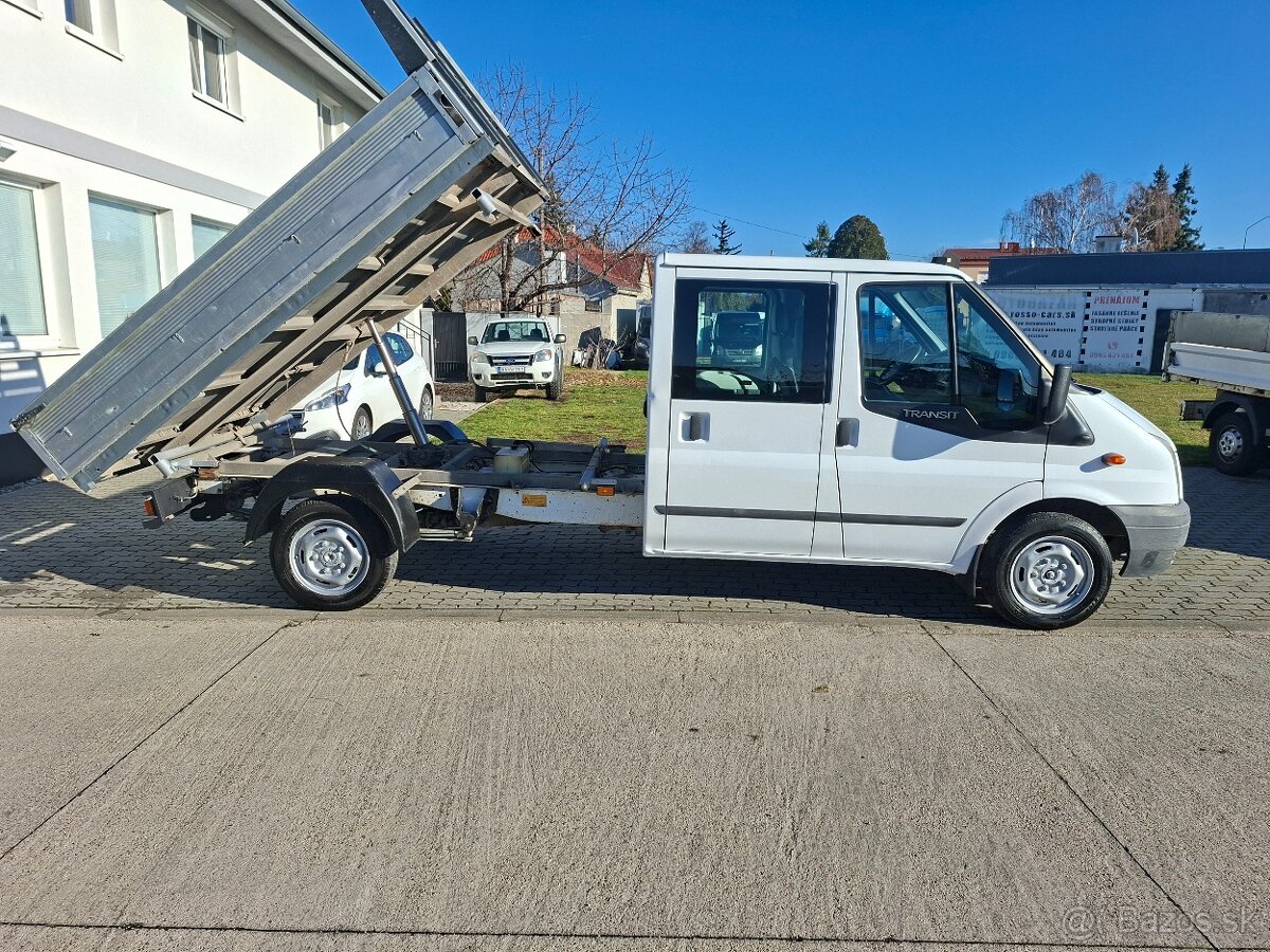 Ford Transit 2,2D- 92KW -7miest - 3stranný vyklápač - 9