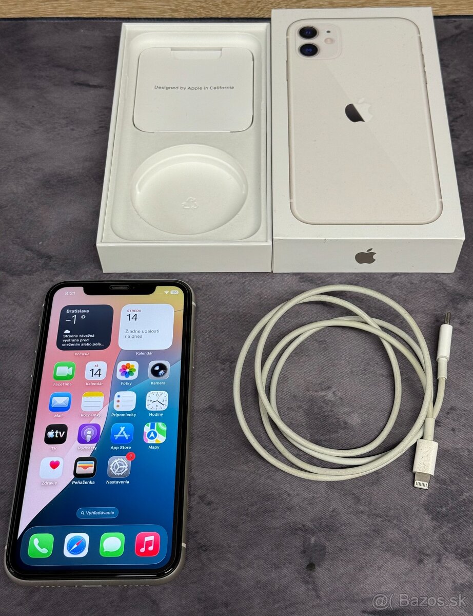 Apple iPhone 11 64 GB White / nová batéria - 9