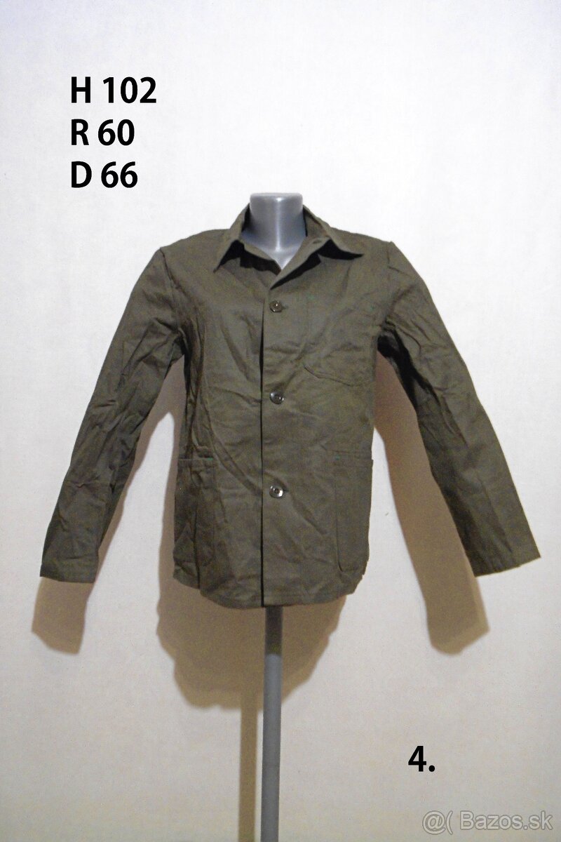 Vojenská zelená bunda - 9