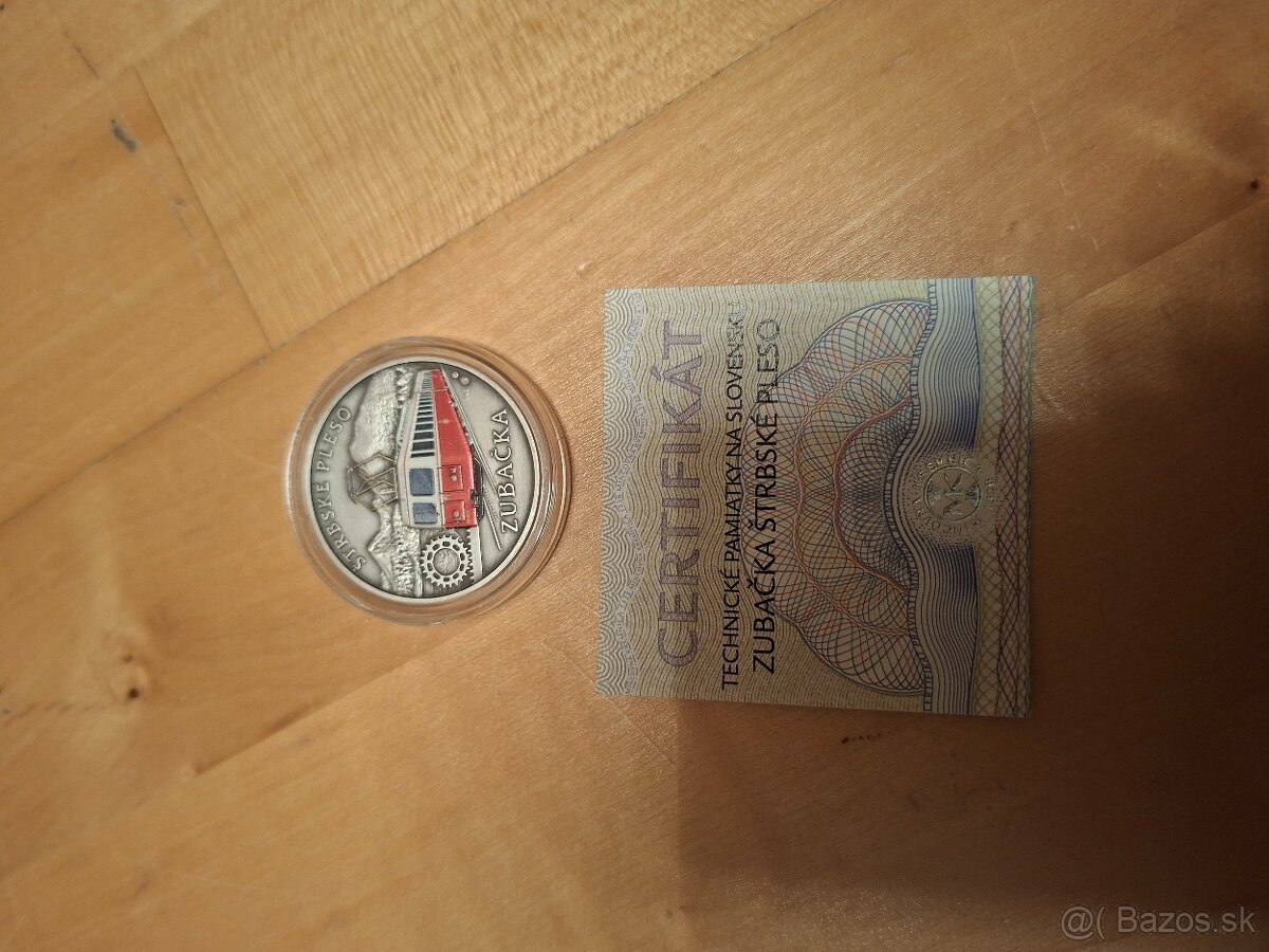 Strieborne mince Tech. Pamiatky - 9