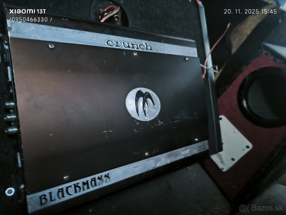 Predám Subwoofer +zosilovač - 9