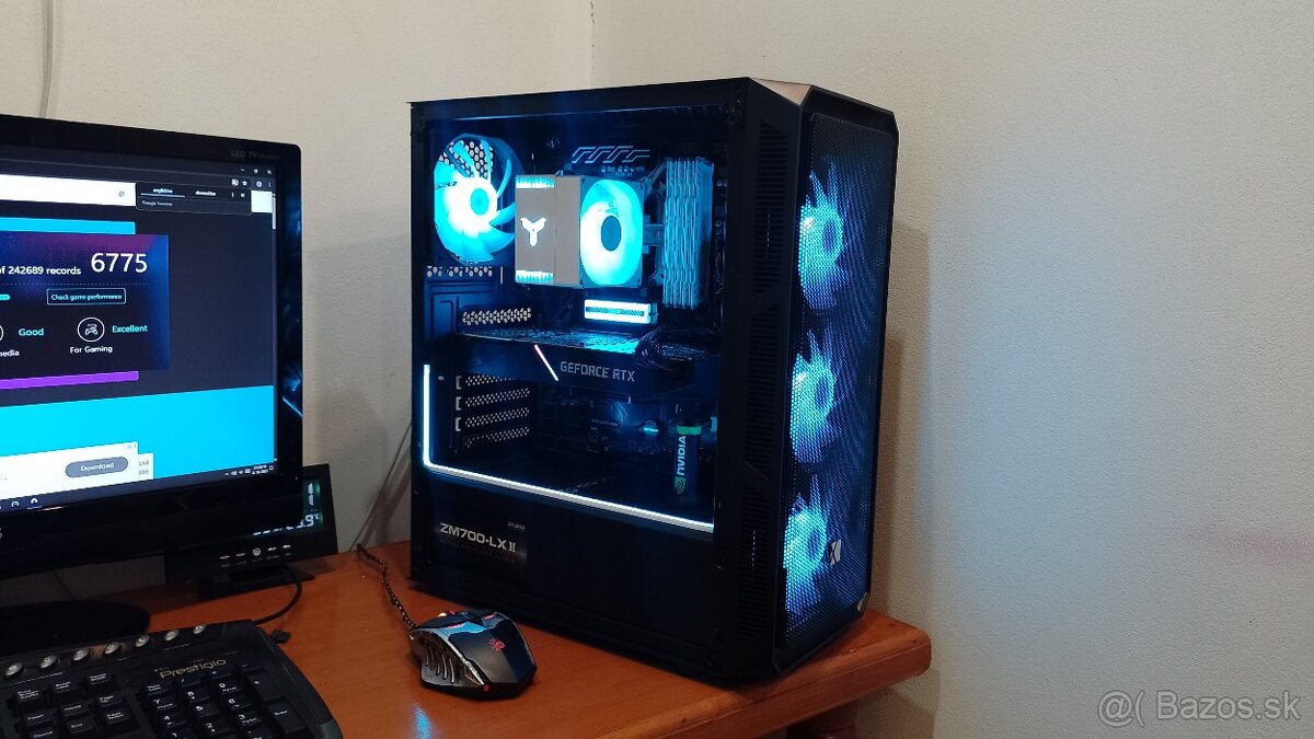 PC s vysokým výkonom – Ryzen5 / RTX 2080Ti 11GB / 32GB / NVM - 9