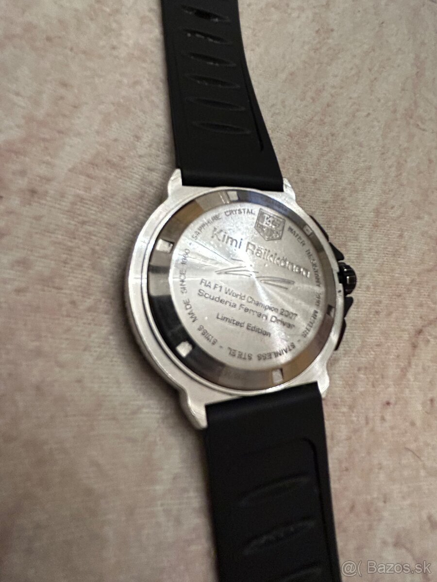 Predám pánske hodinky TAG Heuer limitovaná edícia - 9