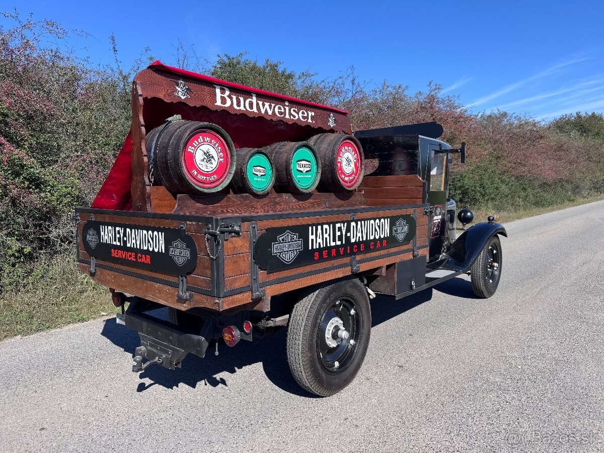 ✅ Chevrolet Truck z roku 1931 s nadstavbou pojazdný BAR - 9