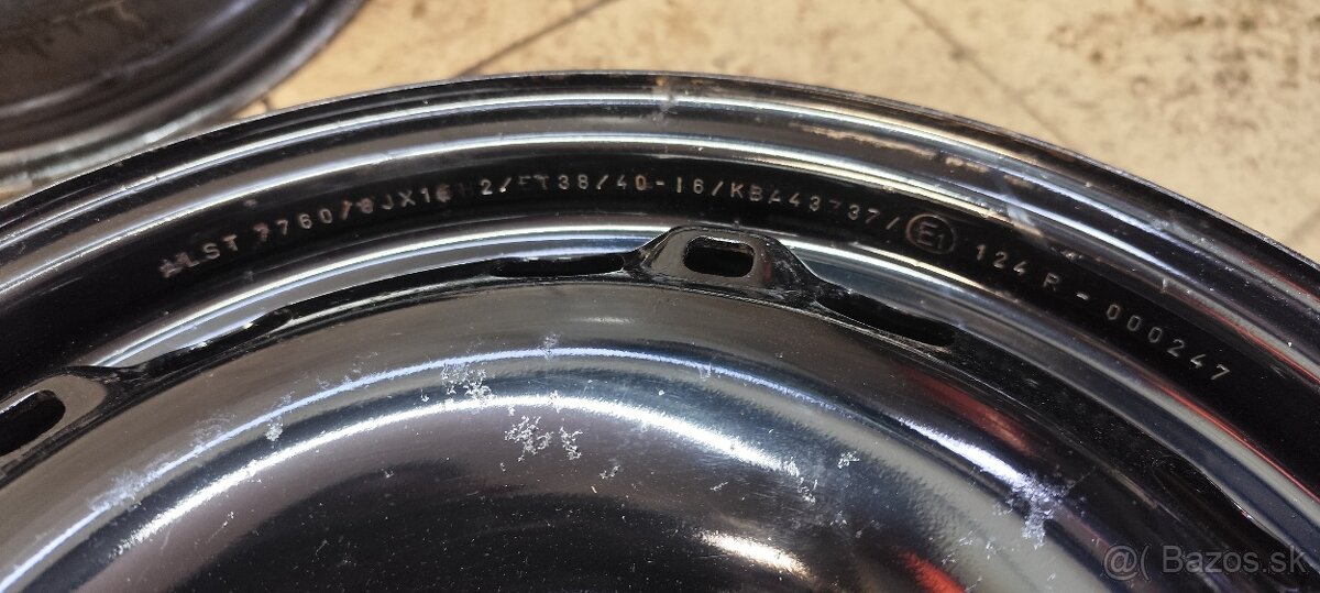 plechove disky 5x100 r15 - 9