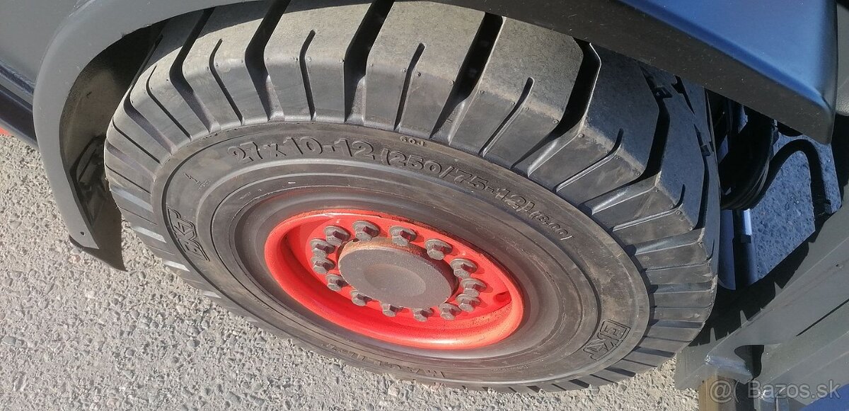 LINDE H35D-02 duplex pozicionér s bočním posuvem volný zdvih - 9