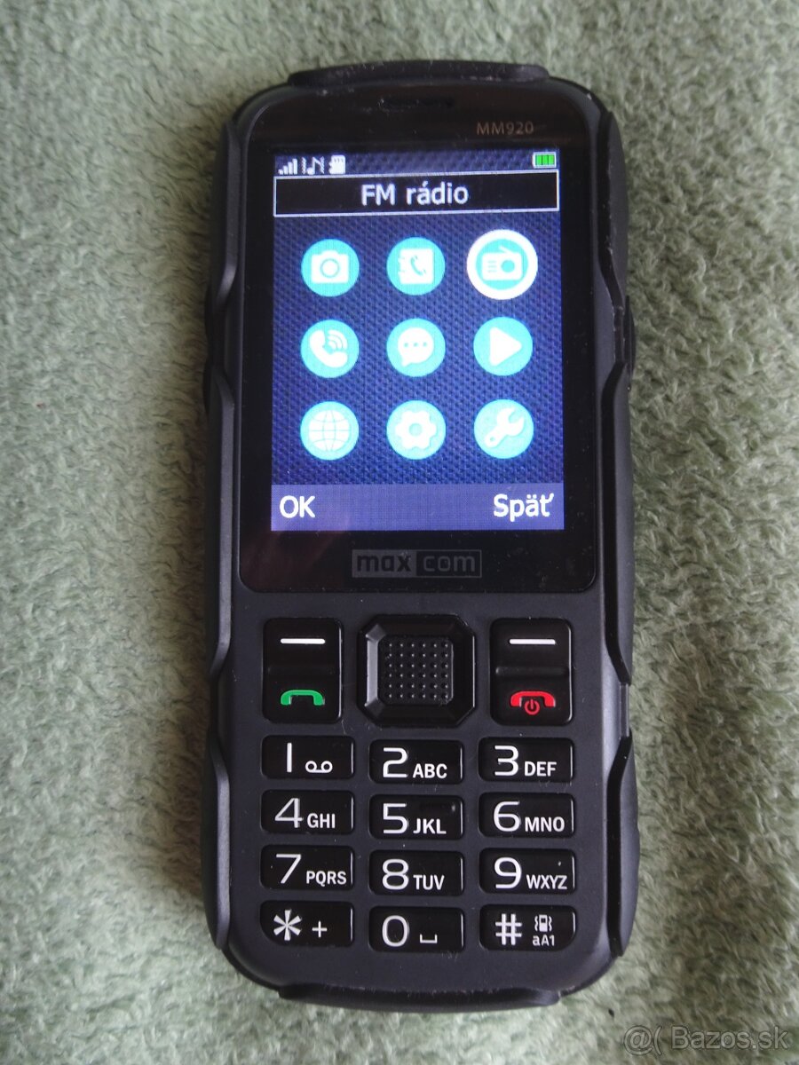 Predám odolný senior. mobilný telefón MAXCOM MM920. - 9