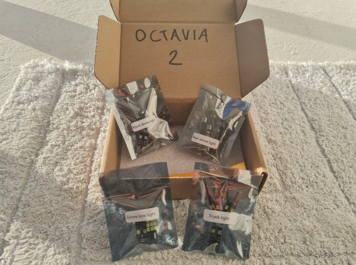 LED osvetlenie interieru pre ŠKODA - 9