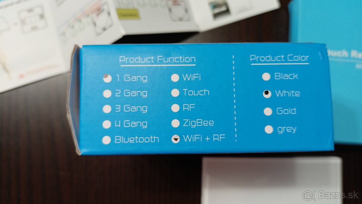 Dotykové sklenené vypínače - Tuya - 9