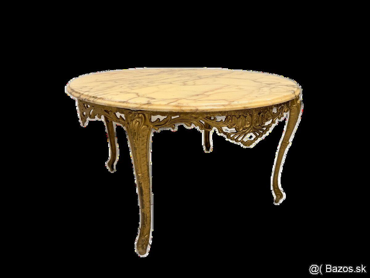 Starožitný mosazný stůl - 9