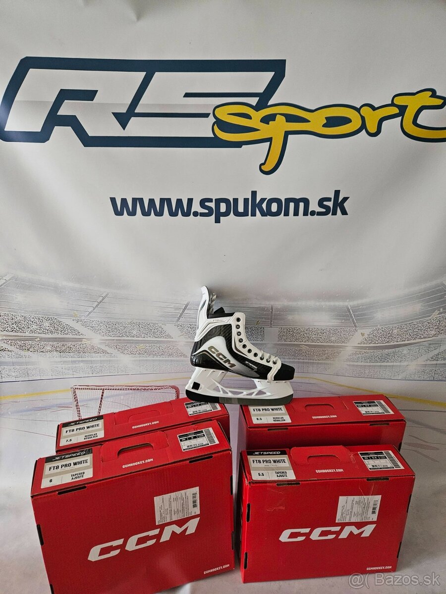 korčule CCM JETSPEED FT8pro WHITE EDITION - 9