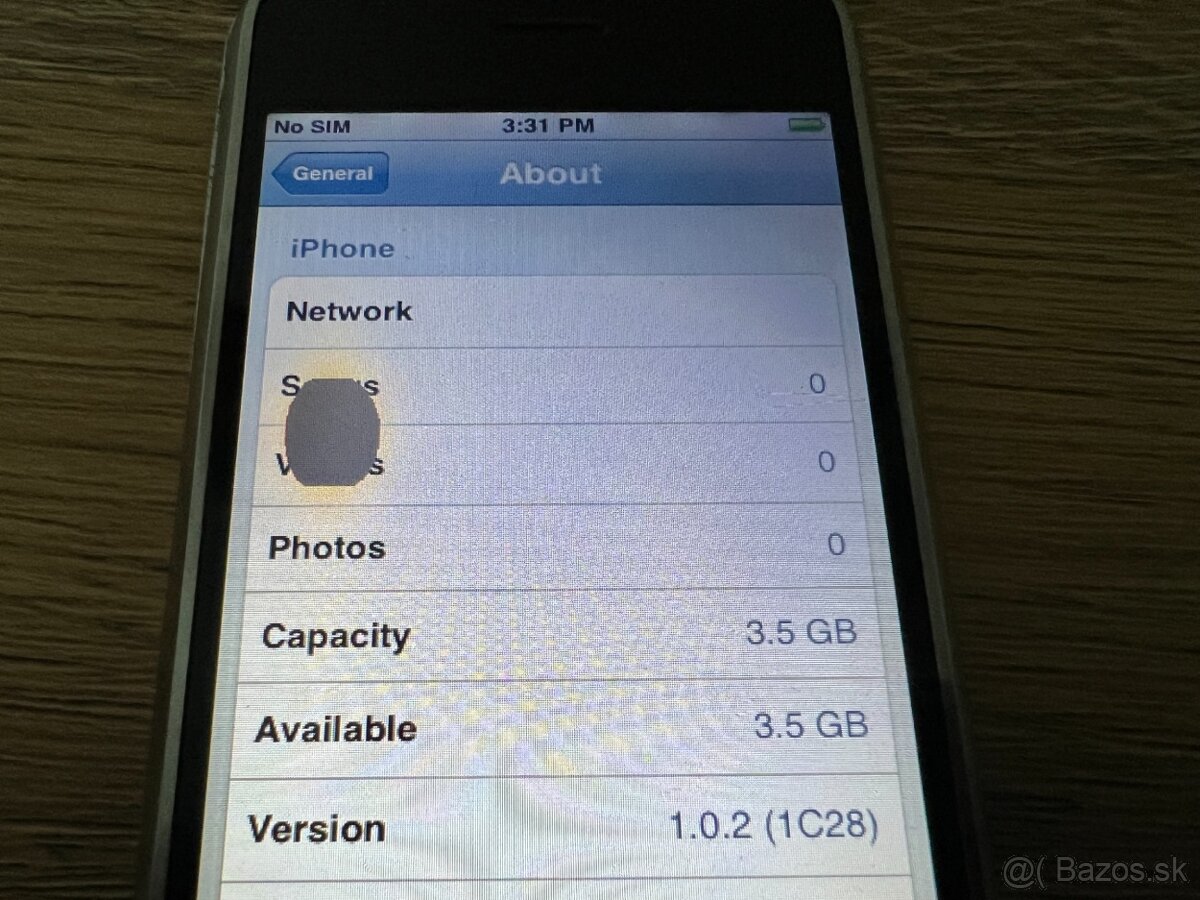 Apple iPhone 2G (4GB verzia) - prvá generácia - 9
