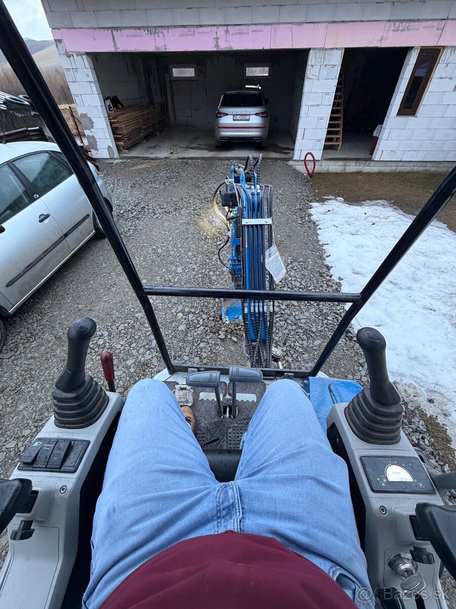 Minibager 1.3T Kubota motor - 9