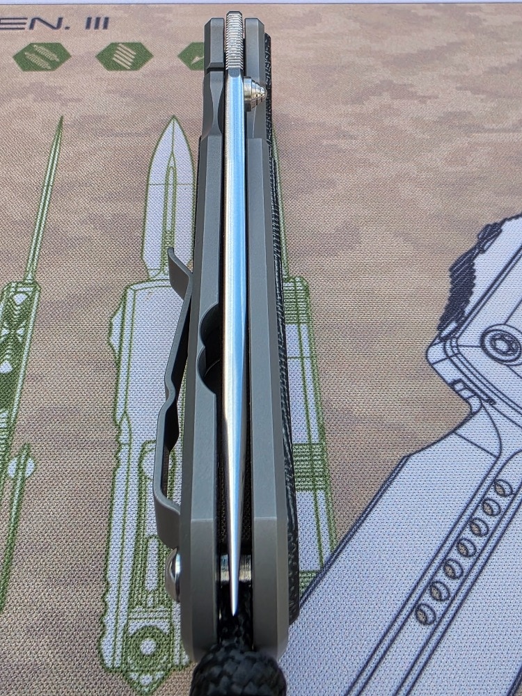 CRK Large Sebenza 31 Black Micarta - 9