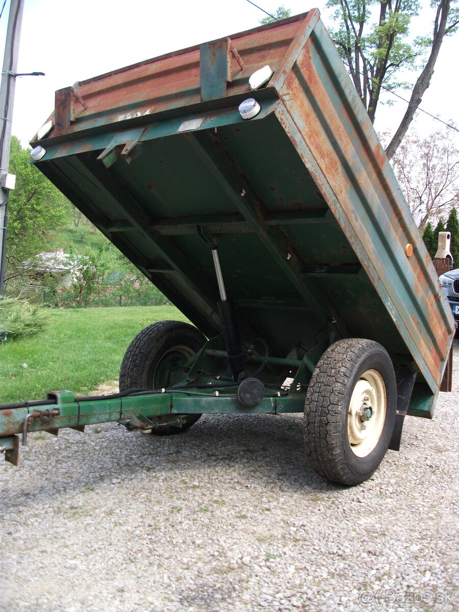Predám orig.fabrickú vlečku-sklápač typ-ANS151. - 9