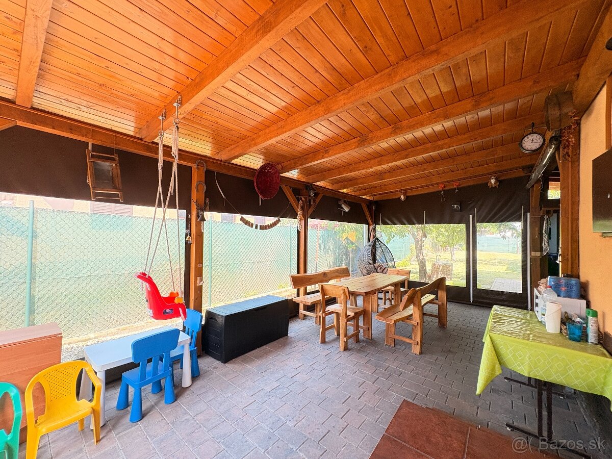 Murovaná chatka so záhradou na predaj v TOP oblasti. N.Z. - 9