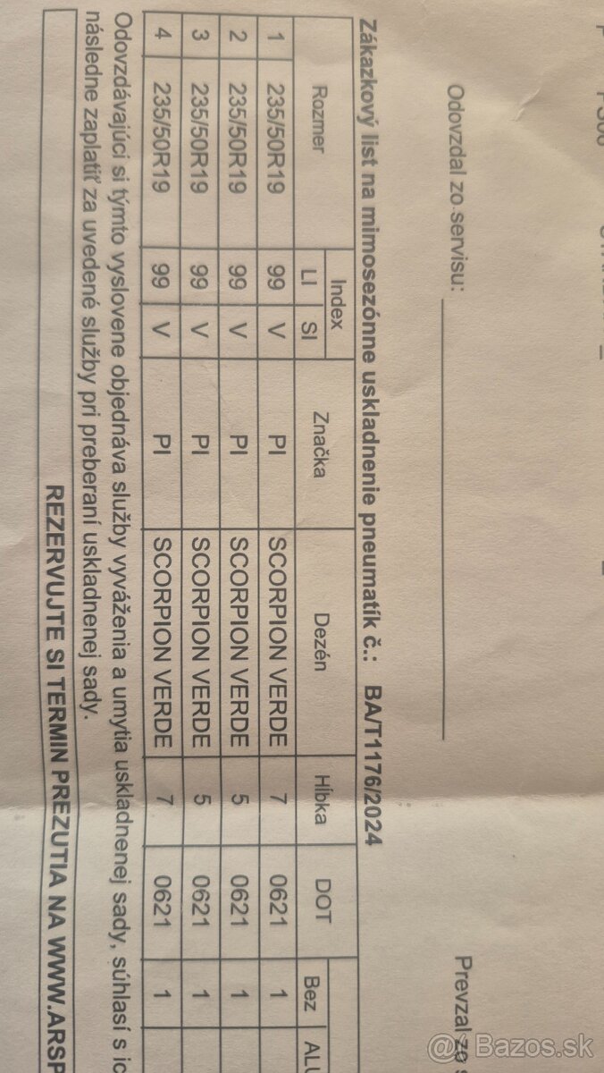 Letne pneumatiky 235/50/R19 - 9