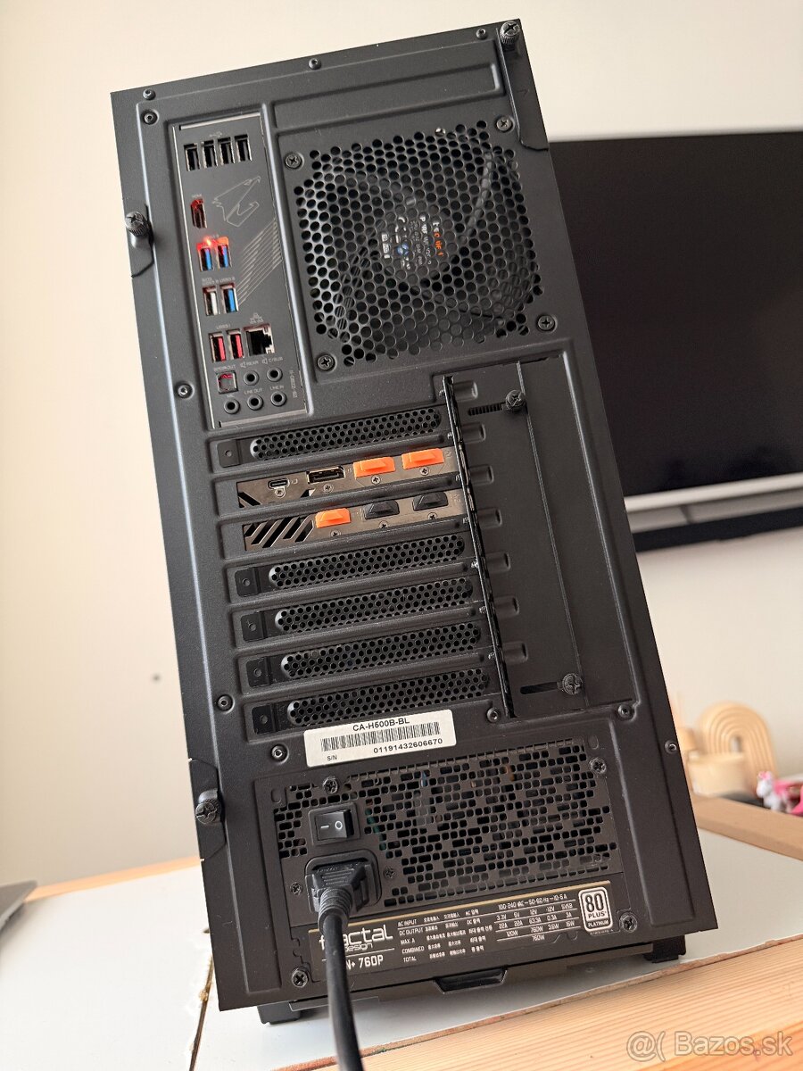 Predám herný PC - AMD Ryzen 5 3600, RTX 2060 Super - 9